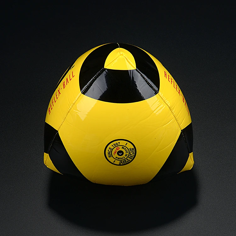 Reflex Ball font b Football b font Goalkeeper Training Triangle Rebound Goal Practice Goalie Goaltender Elastic