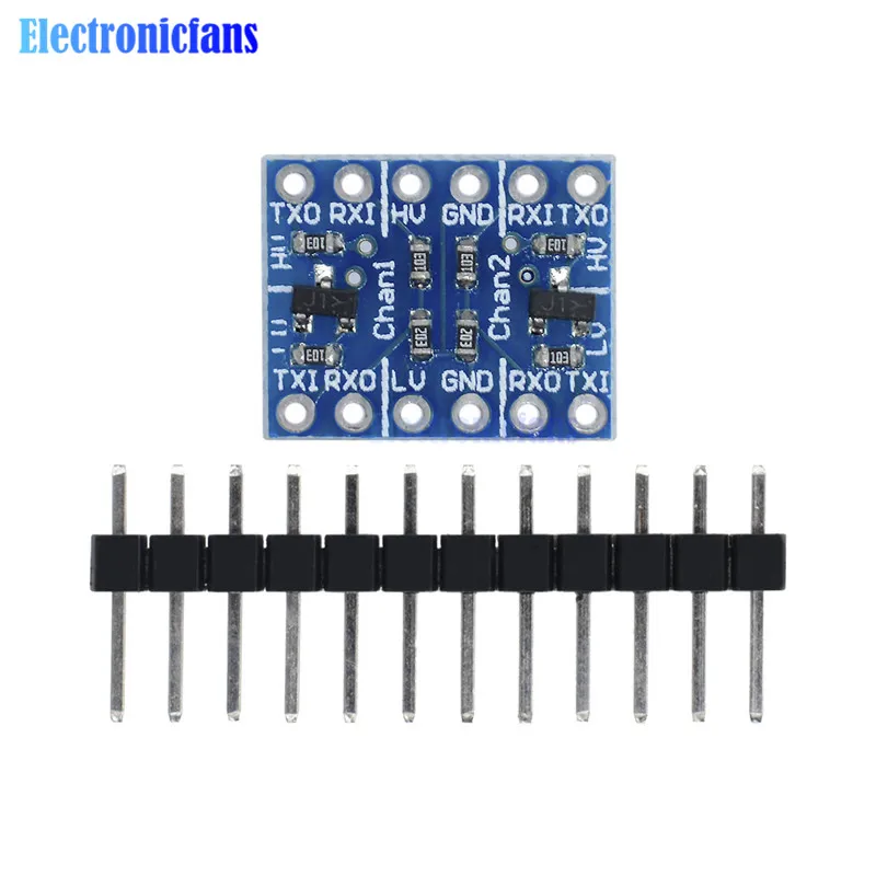 5 шт./лот двухканальный межсоединений интегральных схем I2C материнскую плату преобразователь уровня двунаправленный доска при напряжении от 5 в до 3,3 релейный модуль для Arduino
