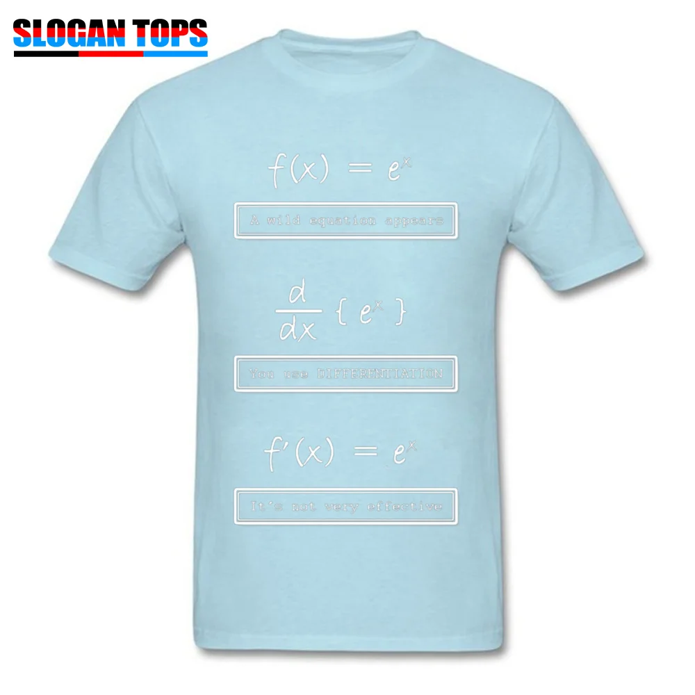 Group Fall Cotton O Neck T Shirt Short Sleeve Slim Fit Tops & Tees Fashion Casual Top T-shirts Wholesale Not Very Effective Maths Dark Shirt 19635 light
