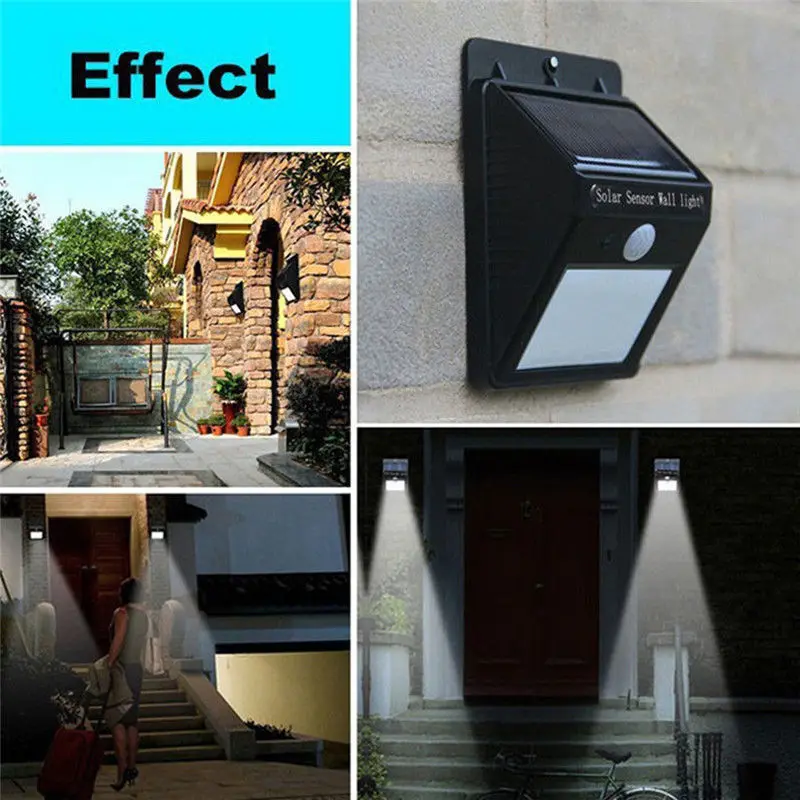 

MIFXIN Solar Power Sensor Wall Light Security Motion Lamp Weatherproof Solar Garden light Outdoor for corridor Hot 16LED