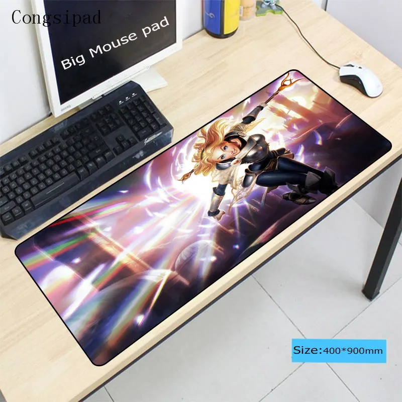 Congsipad Legends Ahri League Of офисные мыши для геймеров мягкие большие белые с блокировкой