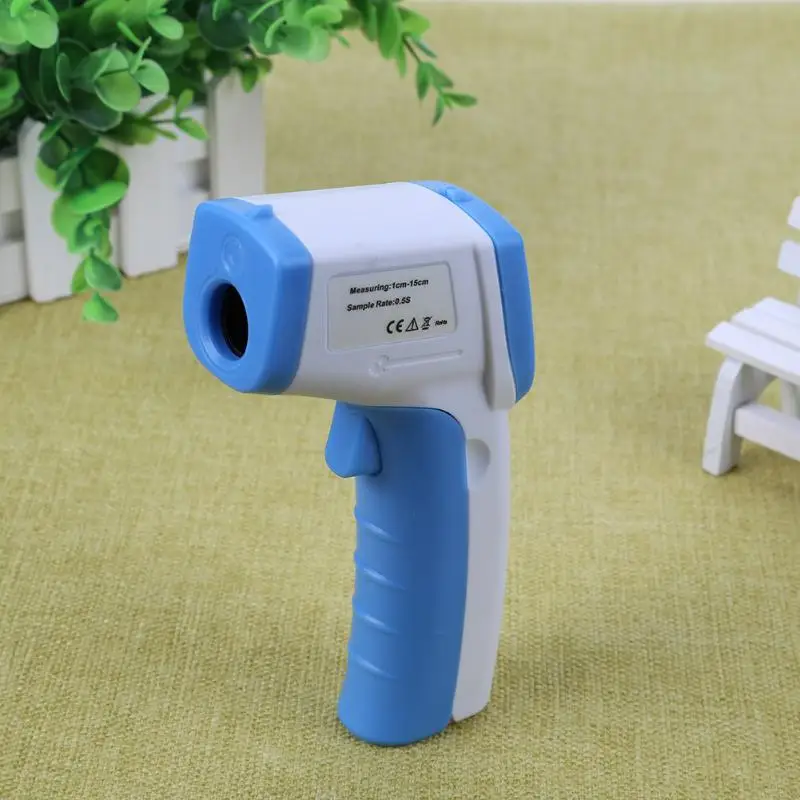 Body Surface Temperature Measurement Gun Handheld Non-contact Digital Forehead Thermometer LCD IR Infrared Thermometer Props