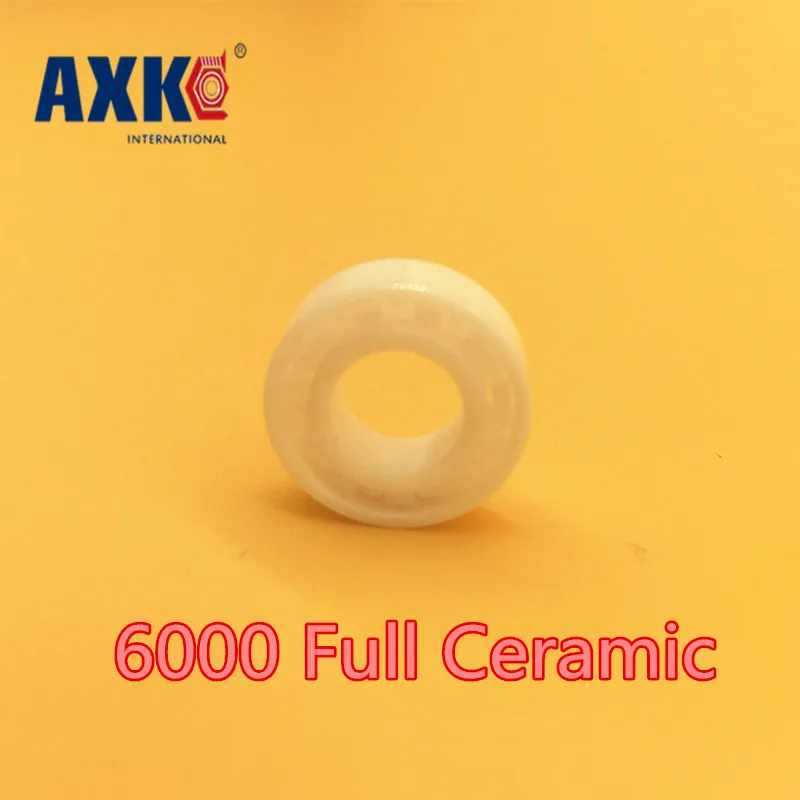 Axk 6000 полнокерамический подшипник (1 шт.) 10*26*8 мм Zro2 материал 6000ce полностью из
