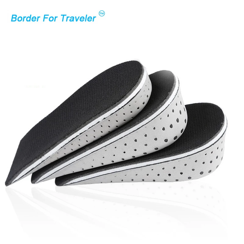 

Memory Foam Height Increase insole Heel Lift Insert Taller Insole Shoe Pad Cushion Breathable Heighten Heel pad