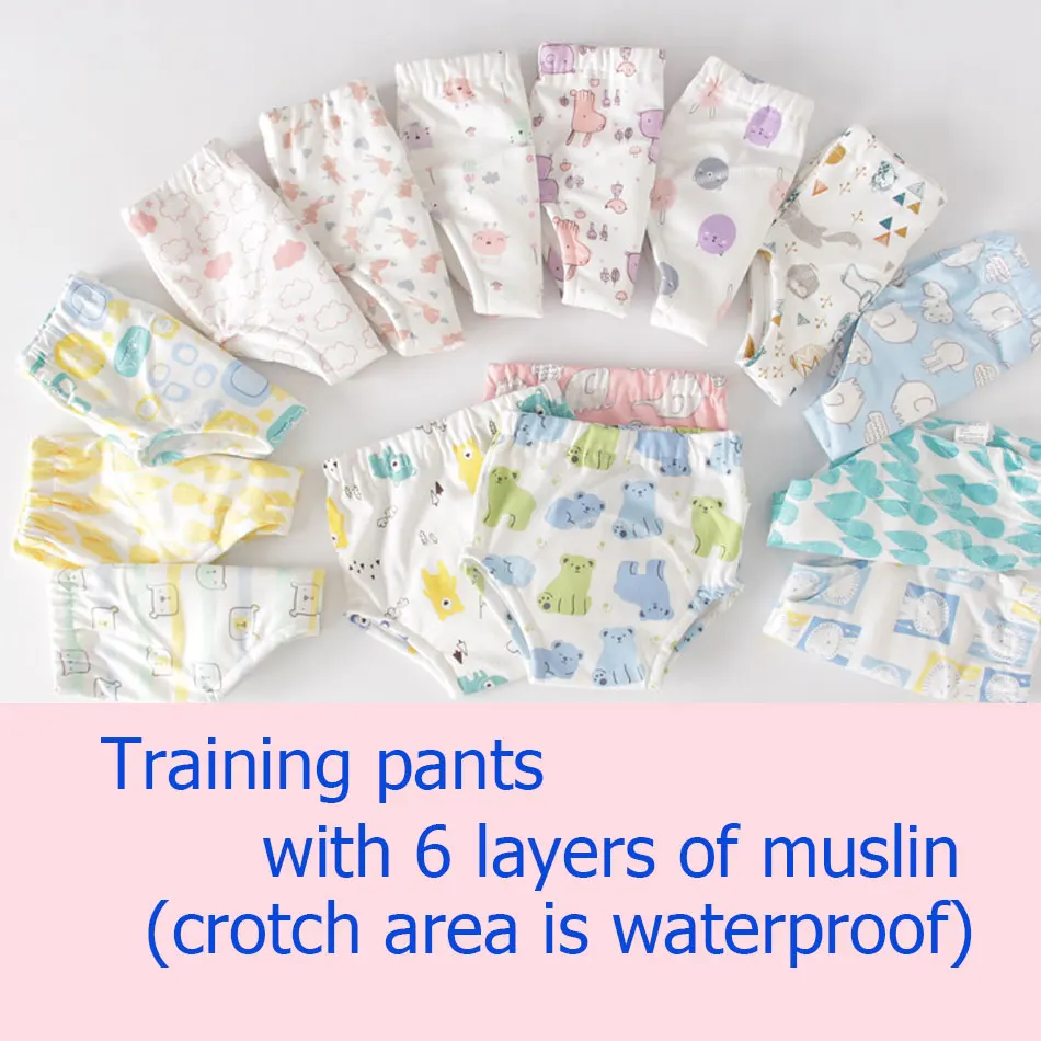 1Pcs Baby Diapers Reusable Cloth diaper Nappies Waterproof Child Boys