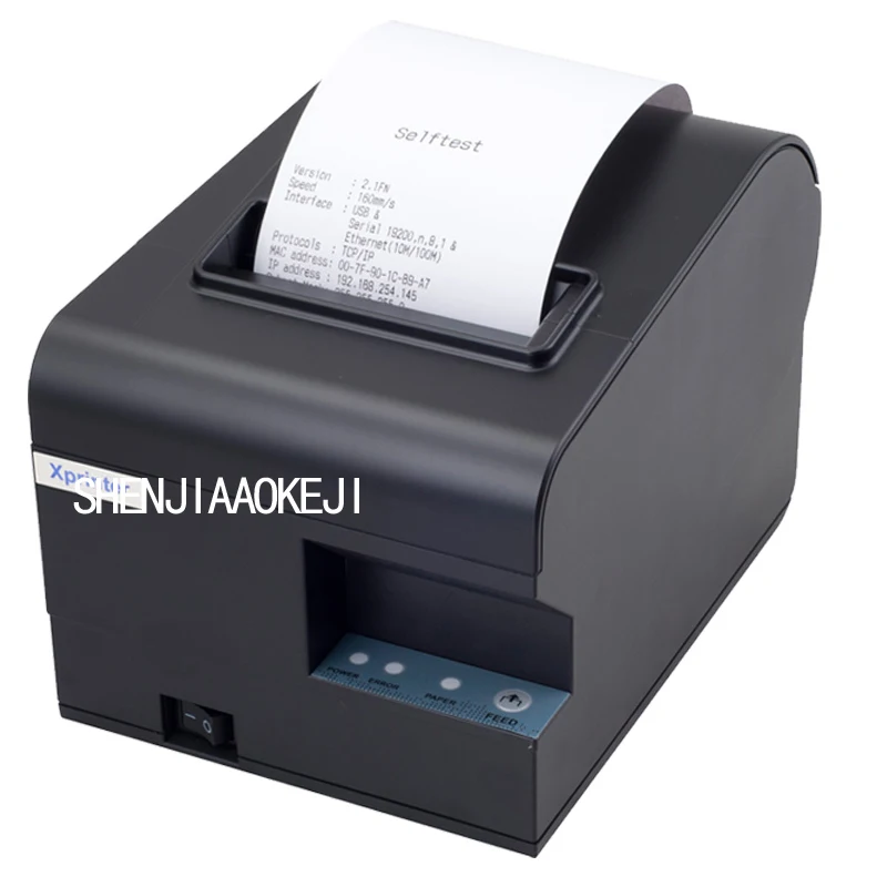 Термопринтер маленький note принтер кассовый аппарат портативный USB 220 В|Принтеры| |
