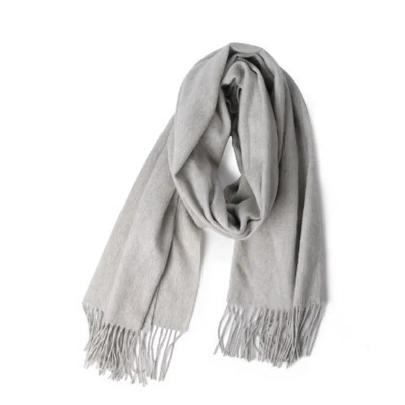 Elegant Gray Men's Scarf Winter Faux Cashmere Male Scarves Black Navy Men's Scarfs Classic Plaid Scarf for Men Red Women Tippet 