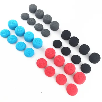 

8 in 1 Silicone Enhanced Thumb Stick Grip Caps Gel Cover for Nintend Switch NS Joy-Con Sticks Joystick Grips For Nintendo Switch