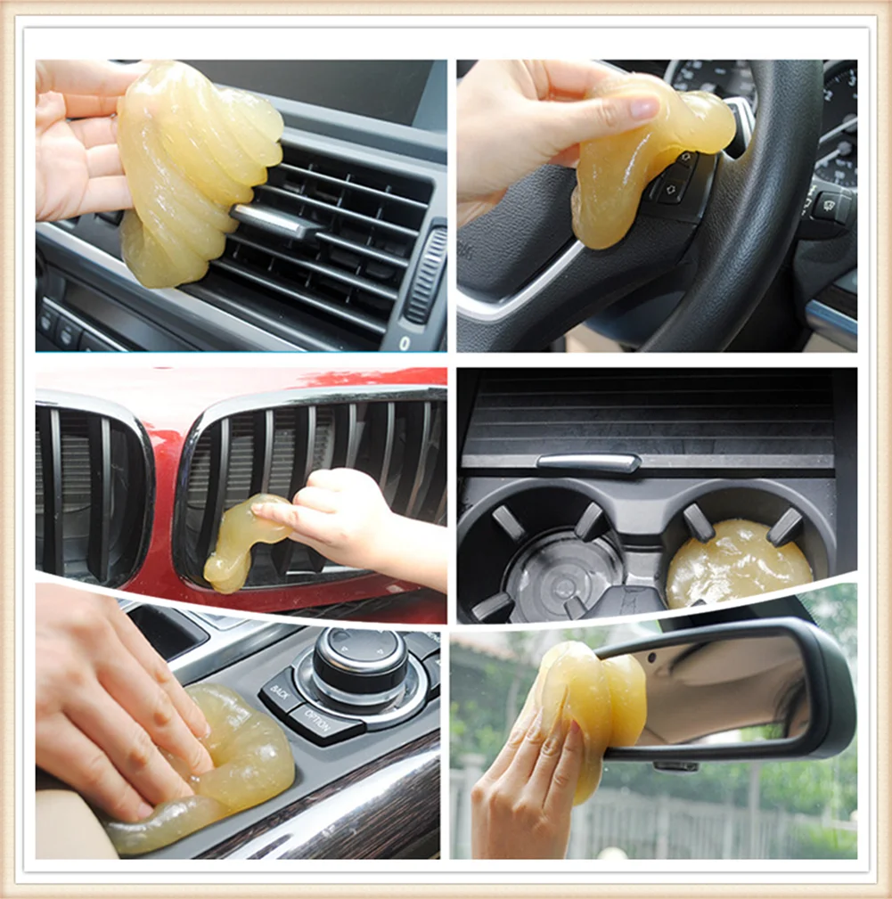 

Cleaning Glue Car Clean Gum Gel Air Conditioner Outlet Dust Dirt Cleaner for BMW 330e M235i Compact 520d 518d 428i 530d 130i