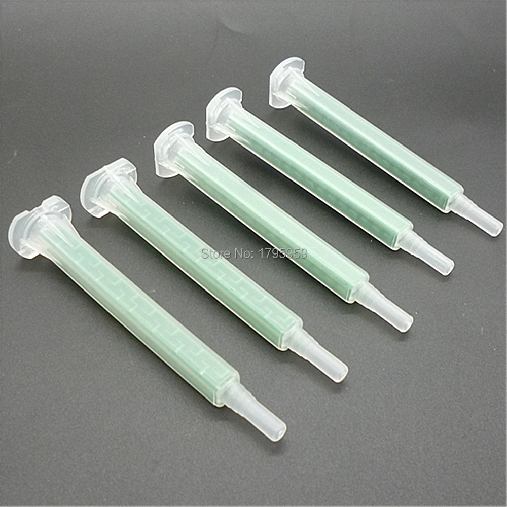 

5pc Static Mixer Mixing Tube Mixing Nozzle Syringe Set 83mm For Two Component Liquid Mixing Machine AB Glue Gun