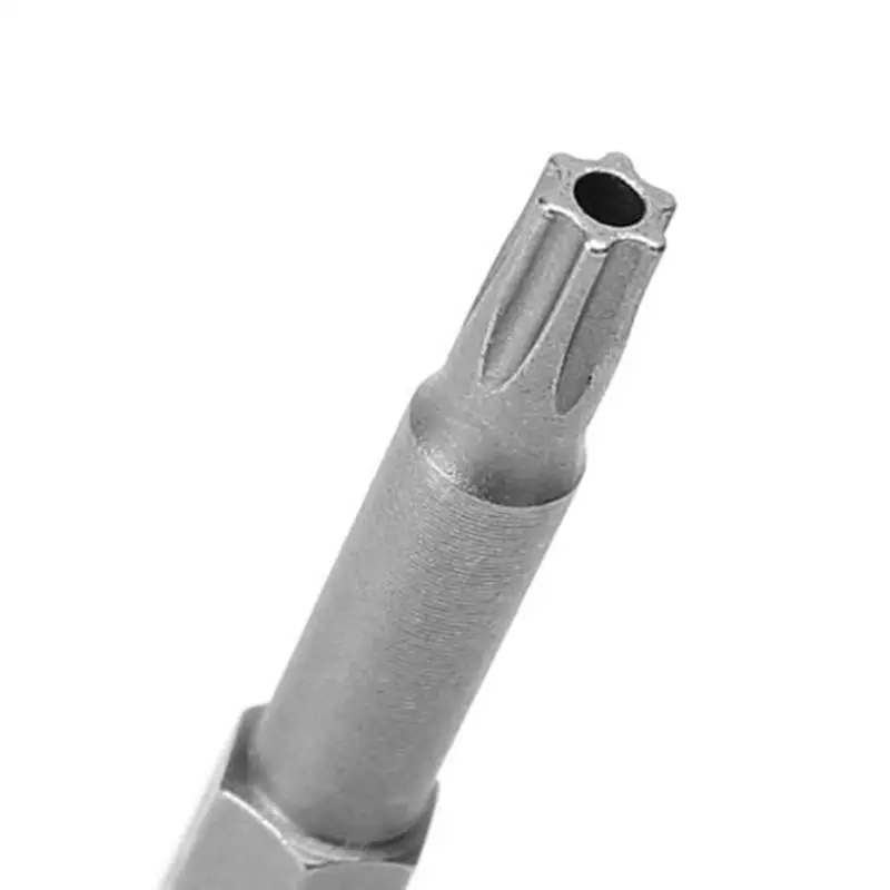 8 шт. набор 1/4 дюймов Длина 50 мм T8-T40 Магнитная Torx электрическая отвертка Биты