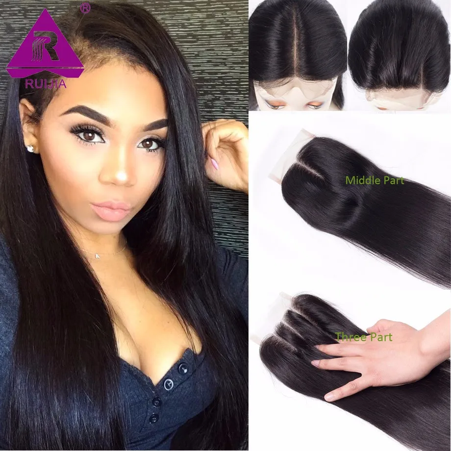 straight lace closure