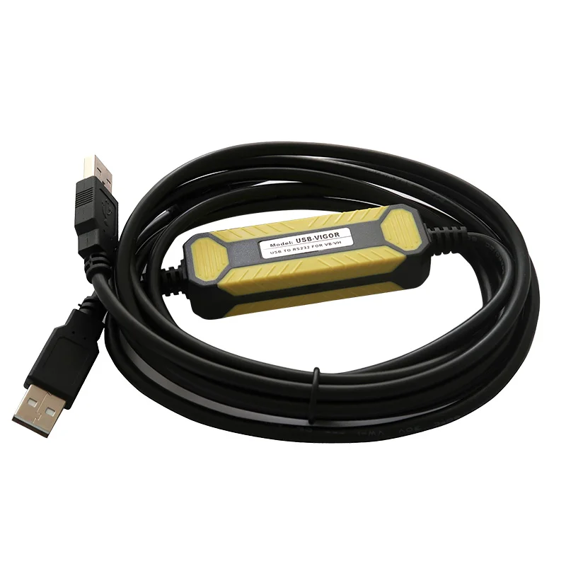 USB-VIGOR адаптер подходит Vigor ВХ VB м ПЛК серии Кабель для программирования кабель USB к RS232 скачать кабель VBUSB200 PC-VIGOR