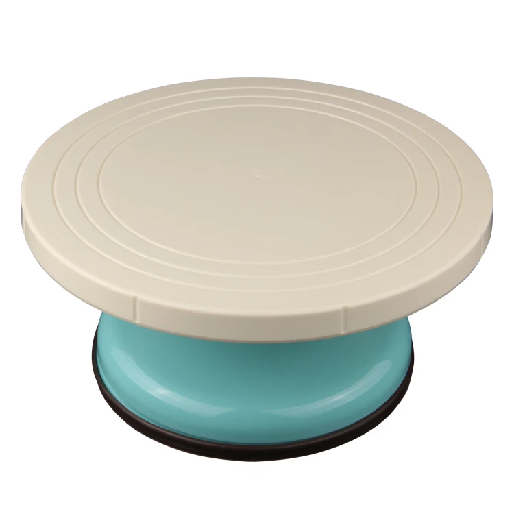 

Cake decorating turntable(10.4''x5''), Plastic cake turntable,cake stand for wedding