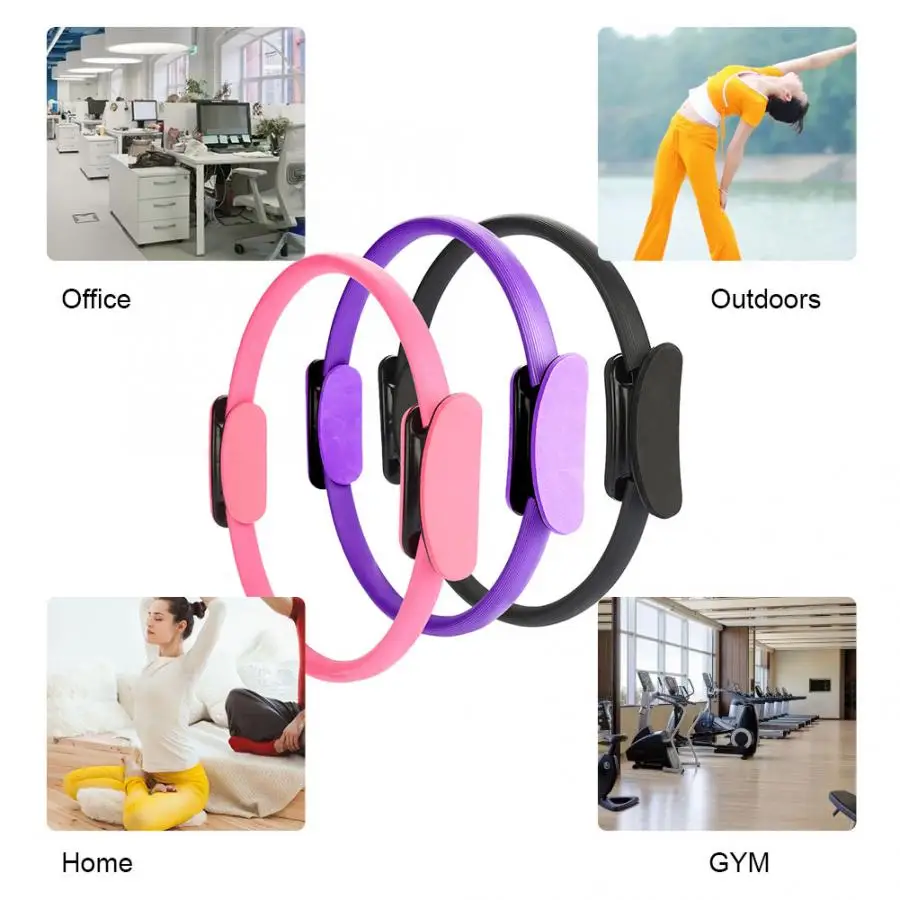 

Facial kit Double Handle Grip Pilates Yoga Resistance Ring Gymnastic Aerobic Magical Circle for Fitness