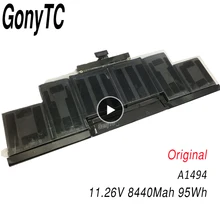 95Wh 11.26V A1494 Original Battery For Apple Macbook Pro 15″ Inch Retina A1398 Late 2013 Mid 2014 Years MGXC2 MGXA2 ME293 ME294