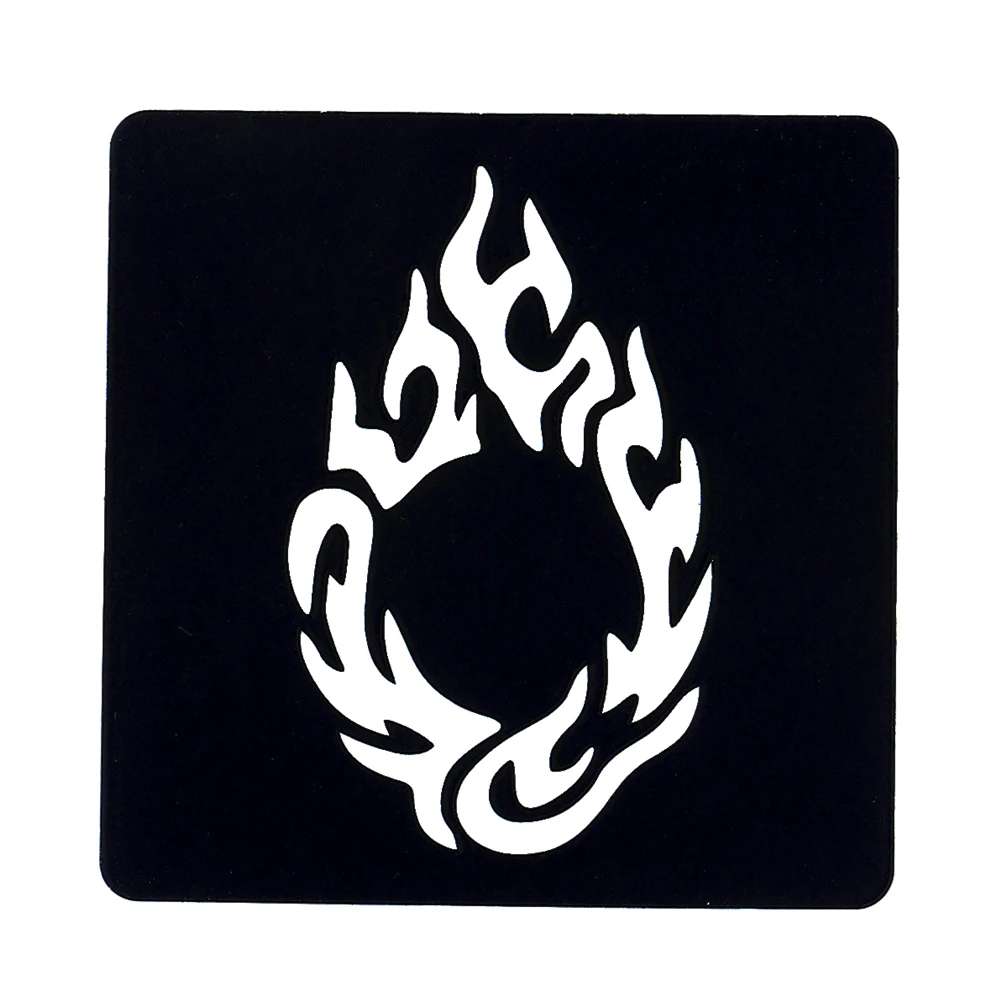 038 30 De Réduction1 Pc Tribal Henné Pochoir Flamme Image Sexy Femmes Corps Art Tatouage Modèle Conception De Produit Henné Tatouage Pâte Peint