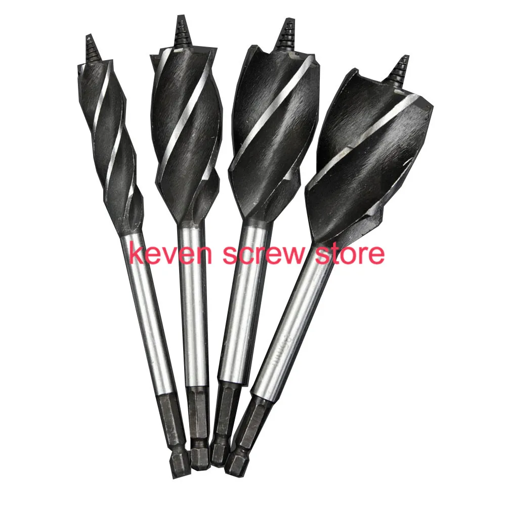 

1 PCS 10-35mm Durable 4 Cutters Twist Drill Bit Set Fast Cut Auger Carpenter Tool for Woodworking
