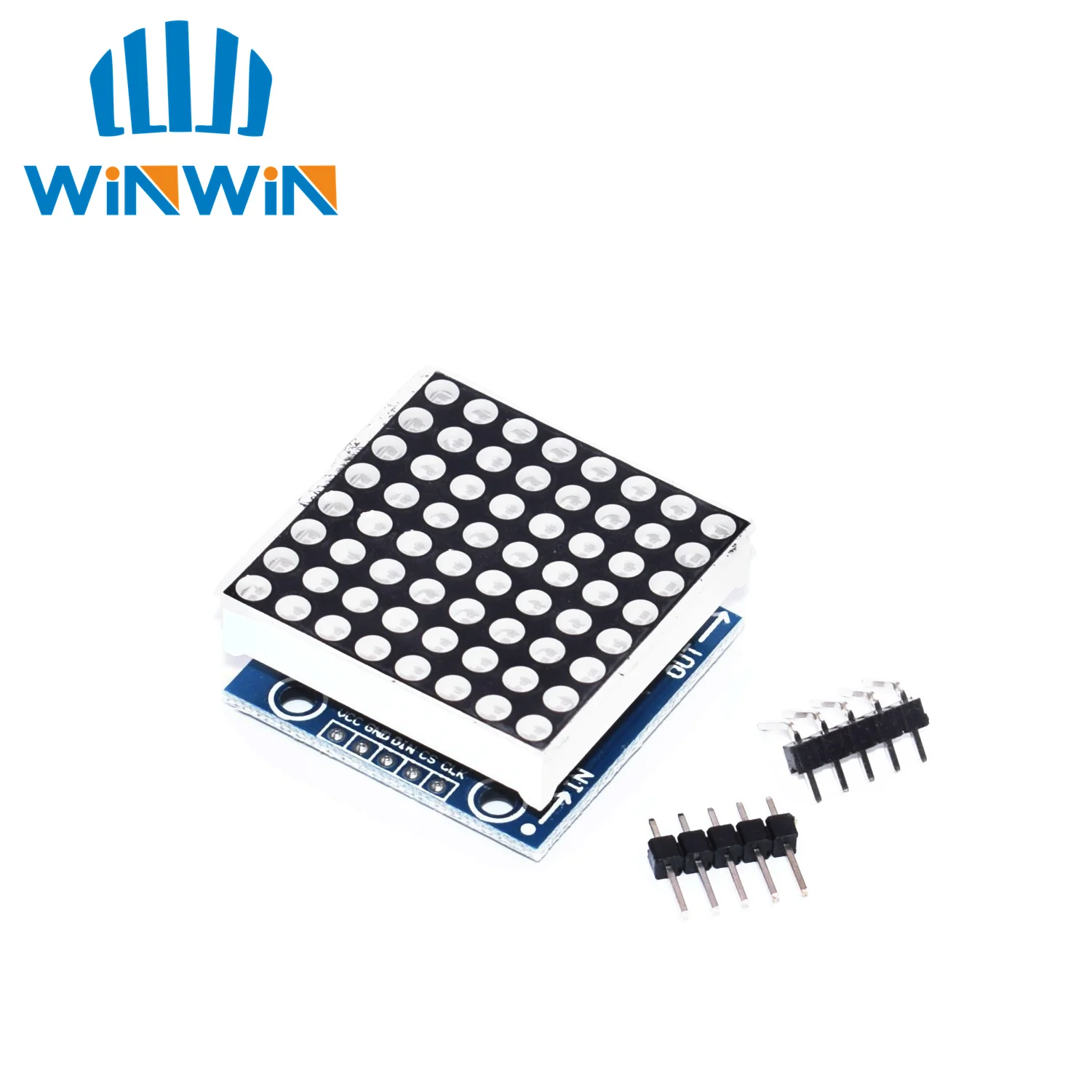 C12 10 шт. MAX7219 точечный матричный модуль микроконтроллер дисплея готовые