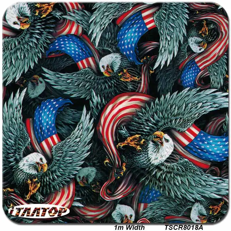 

iTAATOP Hydrographics Film TSCR8018A 1M * 10M Water Transfer Printing Films