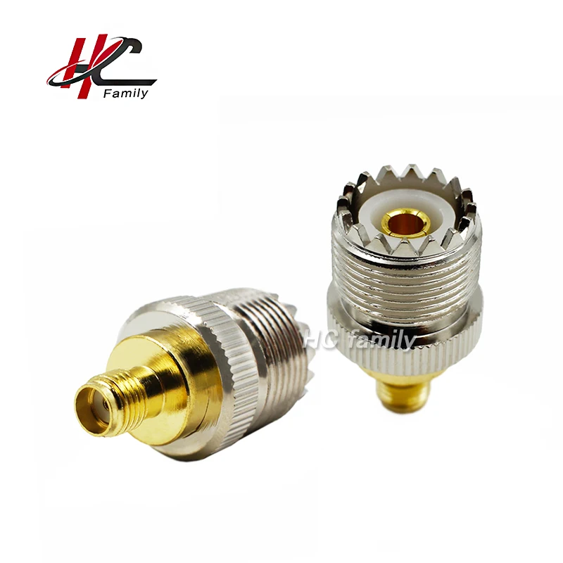 

1pc UHF female jack to SMA female jack Adapter PL-259 PL259
