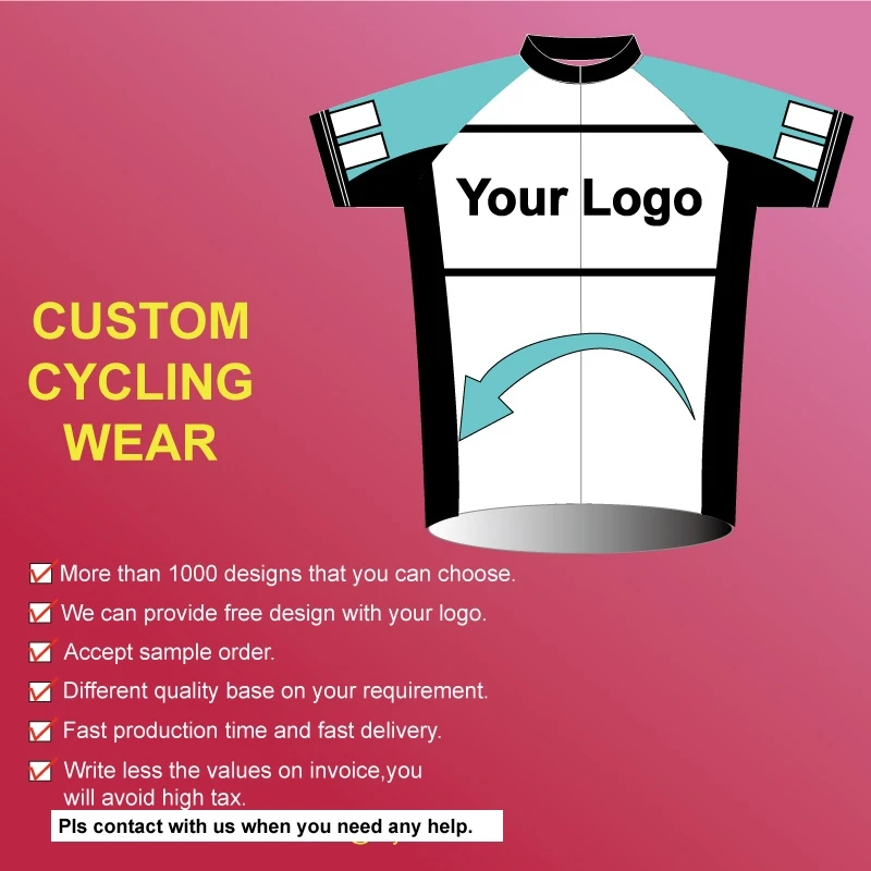 Blank custom sublimation cycling jerseys/2017 customized design cycling