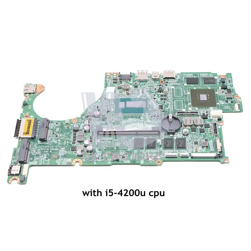 NOKOTION для acer aspire V5-573 V5-573G Материнская плата ноутбука DAZRQMB18F0 NBMBC11003 i5-4200U процессор GT740M графика