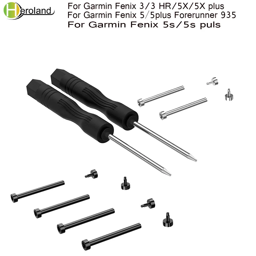 

2PCS Steel Replacement Screws Screwdrivers Removal Tool for Garmin Fenix 3 Fenix 5S 5X 5 plus Forerunner 935 Rod Connector tool