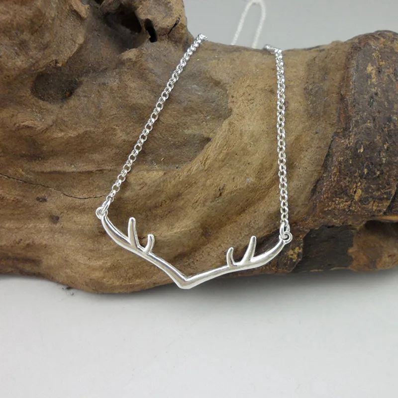 

Deer Chocker Elk Costume Necklace 999 Sterling Silver Jewelry Handmade Chinese Miao Silver Pendant Necklace Chrismas Day Gift
