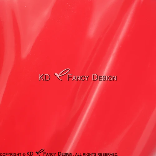 Черная Сексуальная Мини латексная плиссированная юбка с передним открытым и кнопками короткая Резиновая лента Нижняя Униформа DQ-0007 - Цвет: red