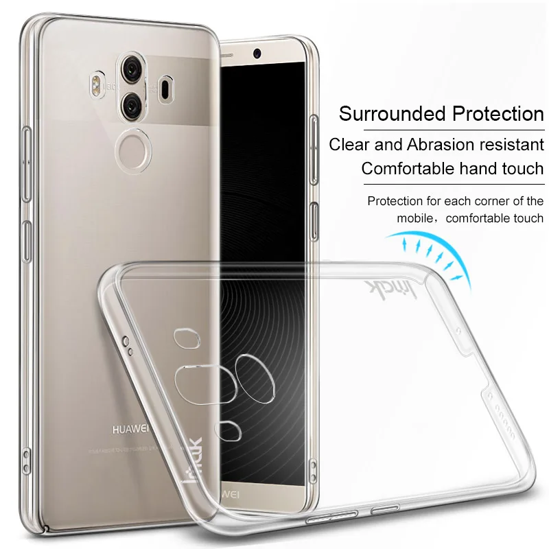

IMAK Crystal Case II Ultra Thin Transparent PC Hard Case for Huawei Mate 10 Pro Back Cover for Huawei Mate10 Pro Dual Sim Case