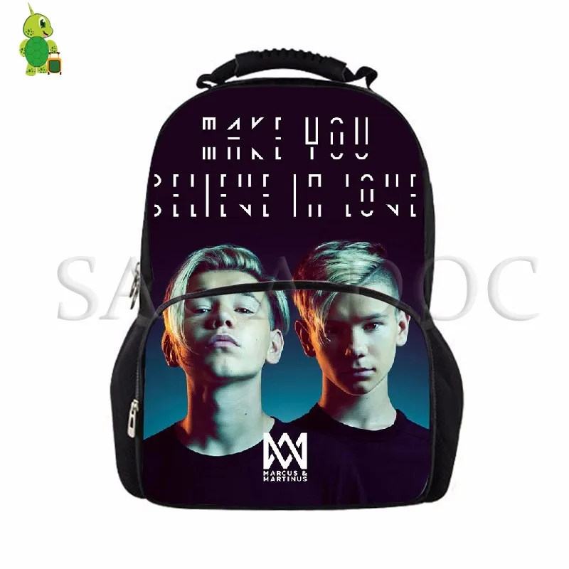 Рюкзак Marcus and Martinus школьные сумки для подростков студентов колледжа большой