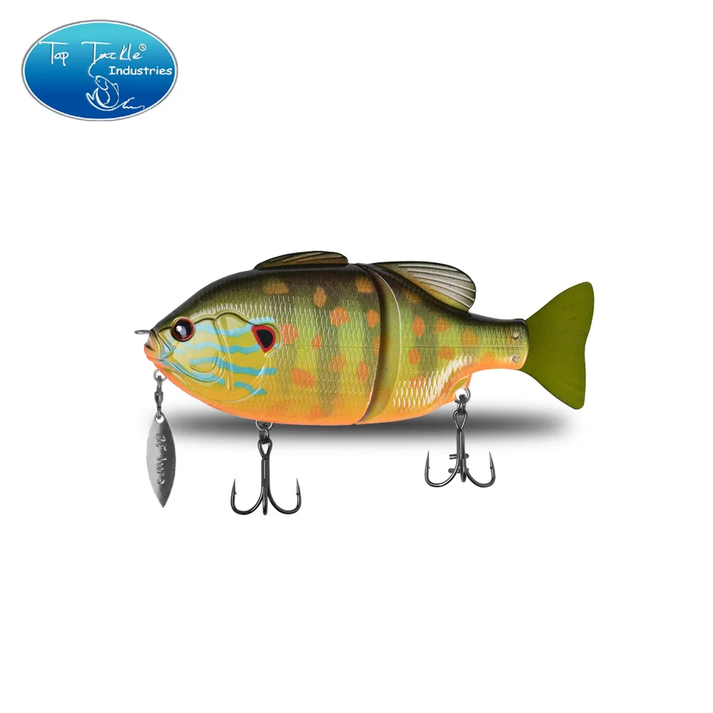 120mm 50g 140mm 70g Topwater Tilapia Floating Jointed Bait with Spinner