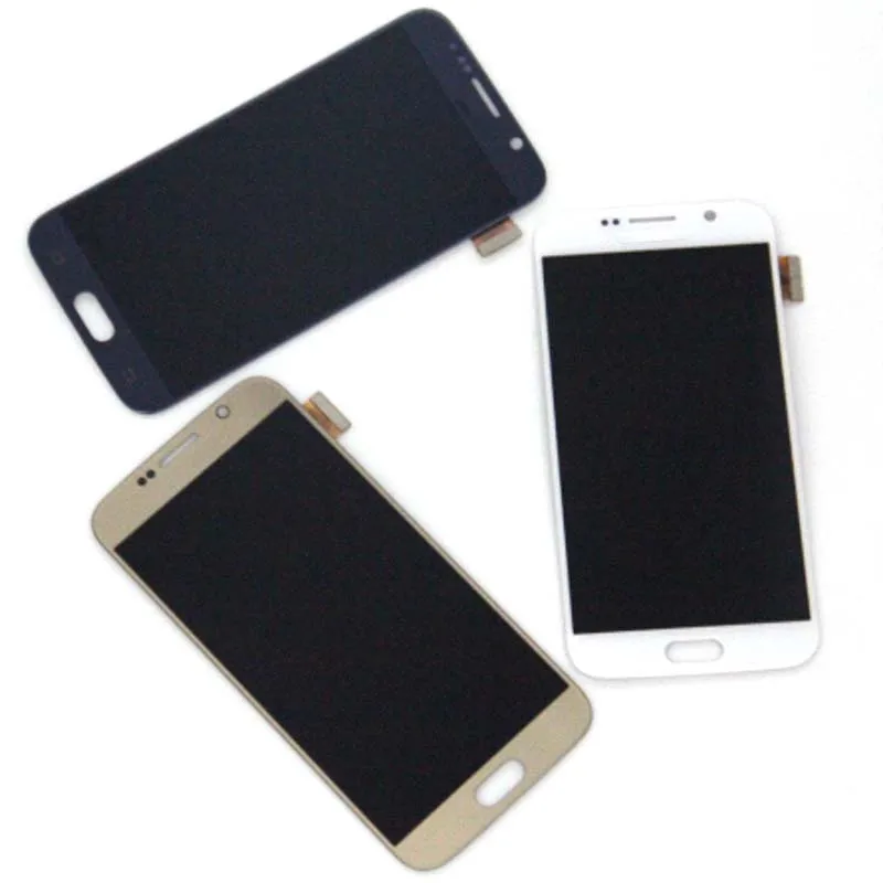 Для samsung Galaxy S6 дисплей для samsung S6 G920 G920A G920F ЖК S6 ЖК-экран с тенью