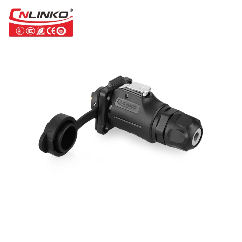 Cnlinko Multi-core 2 3 4 5 9 Pin M16 Series Plastic DC Volt 5-10A Waterproof Power Connector For Household Industrial Equipment