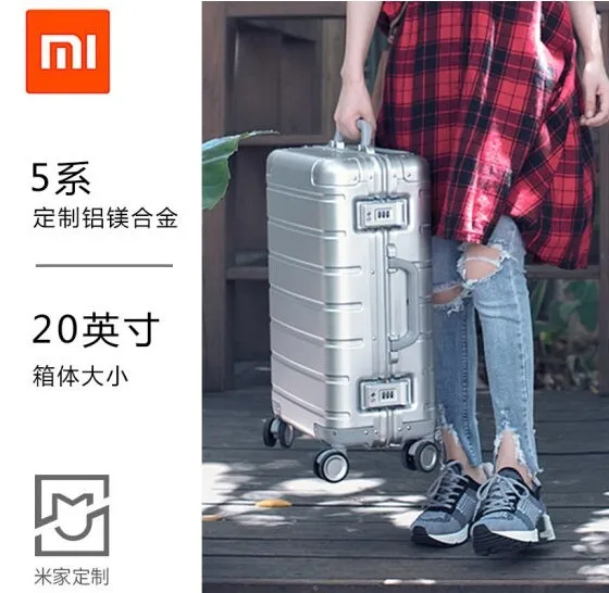 CARRYLOVE Высокое качество Мода 20 размер 100% алюминиево магниевый чемодан XM90|Чемодан