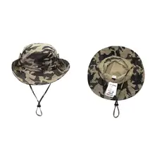 Mounchain унисекс Регулируемый камуфляж легкий Sunhat Открытый Воздушный УФ-защита Шапки