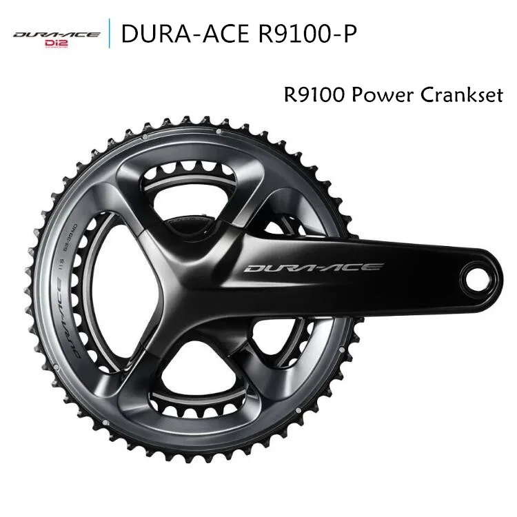 

Shimano DURA-ACE R9100 FC-R9100-P POWER Crankset Original POWERMETER 170mm 172.5mm 53-39T 52-36T 50-34T