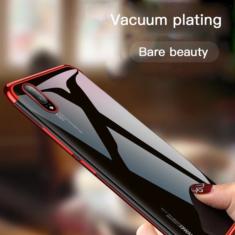 

Gertong Luxury Transparent Cover For Huawei P20 P10 P9 P8 Lite Nova 3E Y5 2018 Slim Phone Case For Honor 10 9 8 Lite V10 Shell