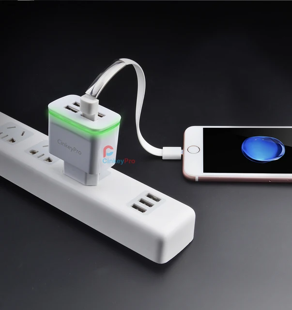 CinkeyPro USB Charger dla iPhone Samsung Android 5V 4A 4-porty telefon komórkowy uniwersalny Fast Charge LED adapter ścienny tanie tanio ZTE SONY LG MEIZU Universal Xiaomi Motorola HTC Samsung Huawei Nokia Blackberry Other Apple Lenovo 100-240V 0 9 A 5V 4a CinkeyPro USB Charger dla iPhone Samsung Android 5V 4A 4-porty telefon komórkowy uniwersalny Fast Charge LED adapter ścienny tanie tanio ZTE SONY LG MEIZU Universal Xiaomi Motorola HTC Samsung Huawei Nokia Blackberry Other Apple Lenovo 100-240V 0 9 A 5V 4a