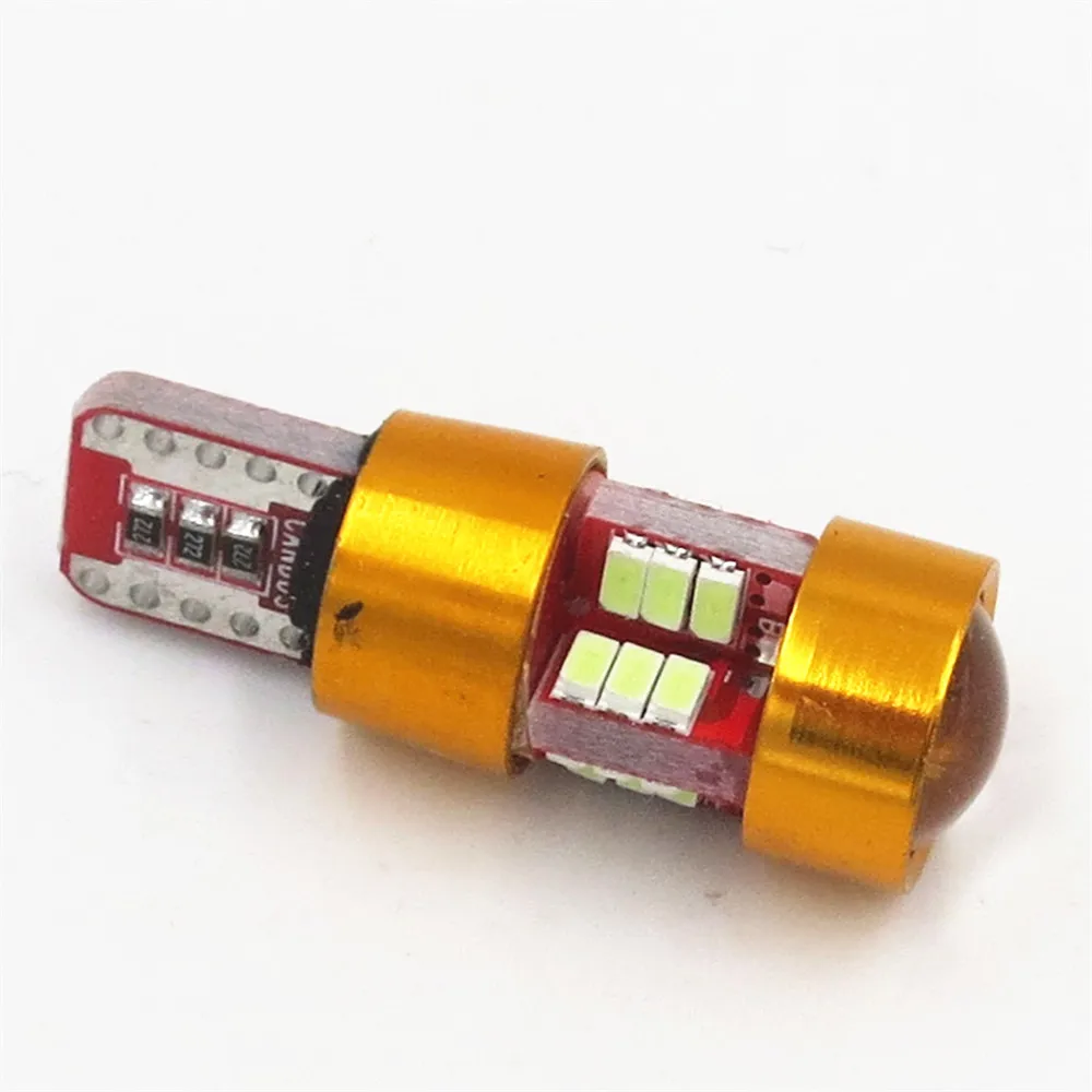 Автомобильные габаритные огни T10 3014 27 SMD без ошибок W5W LED 194 WY5W автомобильные для