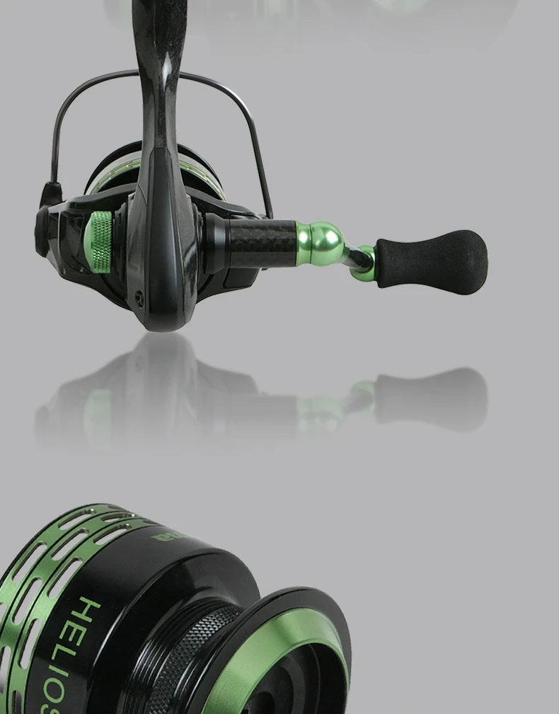 Fibra de Carbono Carretel de Pesca Engrenagem de Pesca Okuma Ultra Leve Durável Alta Resistência Carpa Fio Copo Linha Spooler Coll Portable190g 9bb 11 Okuma ultra leve portable190g fibra de carbono