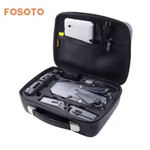 Fosoto dji Мавик Pro Чехол Drone сумка для DJI Mavic Pro EVA жесткий Портативный Сумки плечо Складная Портативный пульт дистанционного управления коробка