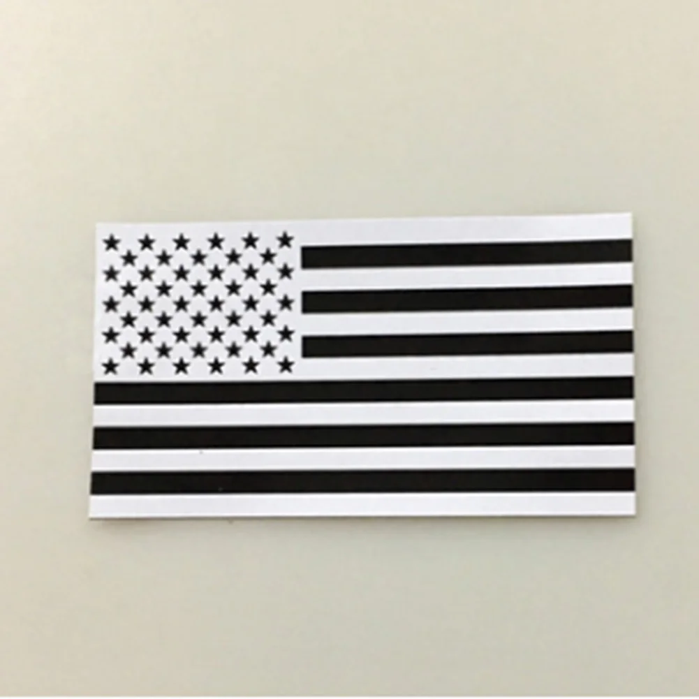 

1Pcs Car US USA Flag Sticker Decals Blue Line Film Wall Stickers Police Stickers For Car Window Tape Auto Stickers On The Car
