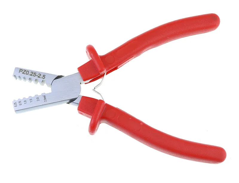 

PZ-0.25-2.5 Tubular terminal crimping pliers bushing terminals cold press clamp