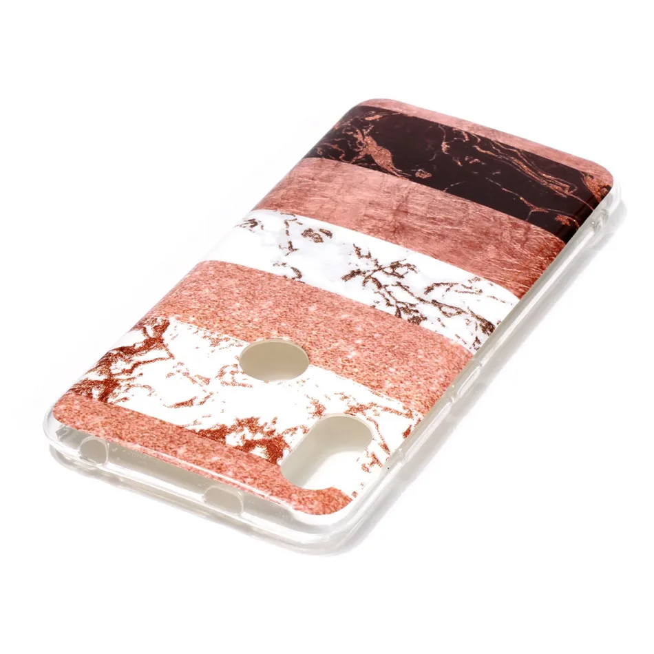 

Marble Image for Xiaomi S2 8 for Redmi NOTE5 PRO 5 PLUS 5A 4x Bling Phone Soft TPU cover