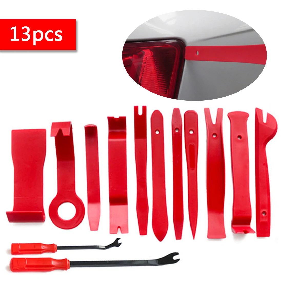 Disassembly Pry Tool 13pcs Interior Door Clip Panel Trim Dashboard