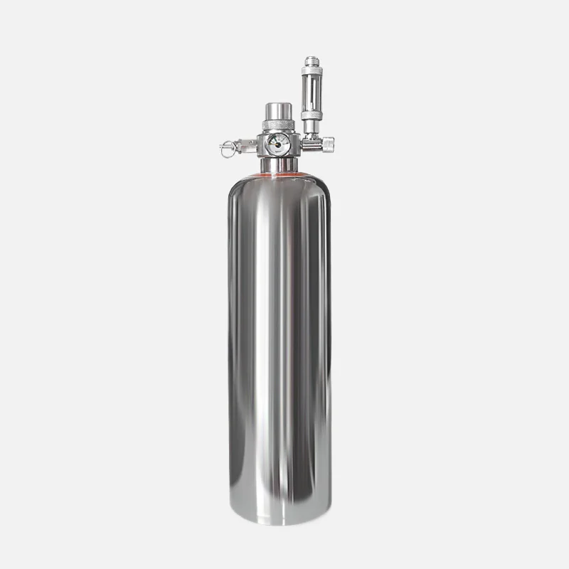 Kit de sistema de generador Wyin acuario DIY CO2 Ajuste de flujo de aire a presión 4L planta de agua acuario valvedifuserla reacción - 3