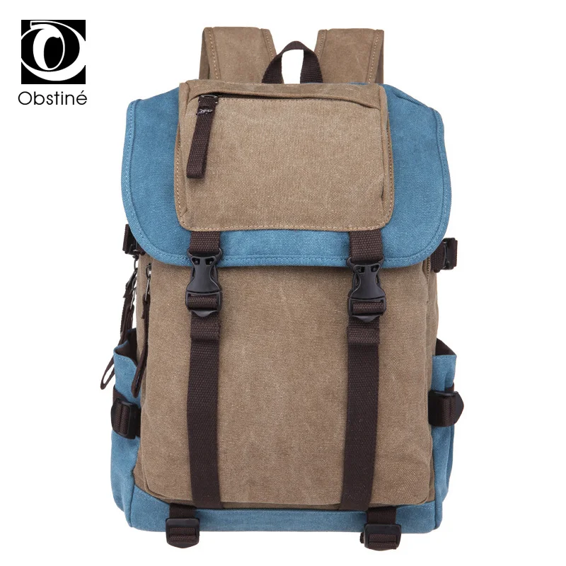 

Vintage Canvas Backpack Women and Men Schoolbag Unisex Backpacks Laptop Bagpacks for School Girls Boys Large Travel Back Pack