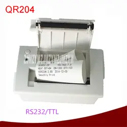 QR204 58 мм супер мини встроенный низкая-Шум получения Термальность принтер дополнительно USB RS-232/ttl Порты и разъёмы другого принтера 5 В-9 В DC 12 В
